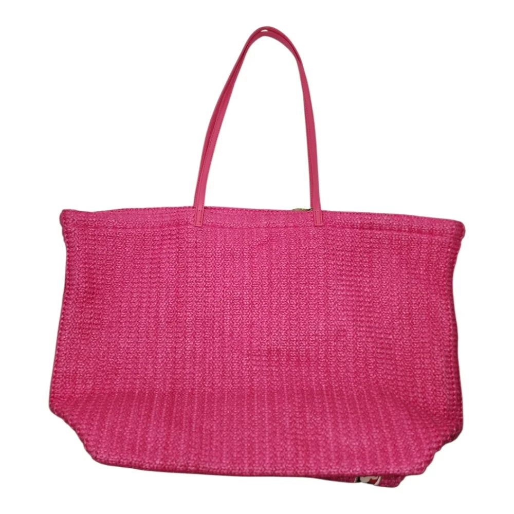 Vera Bradley Large Straw Tote in Pixie Confetti - Picture 4 of 12